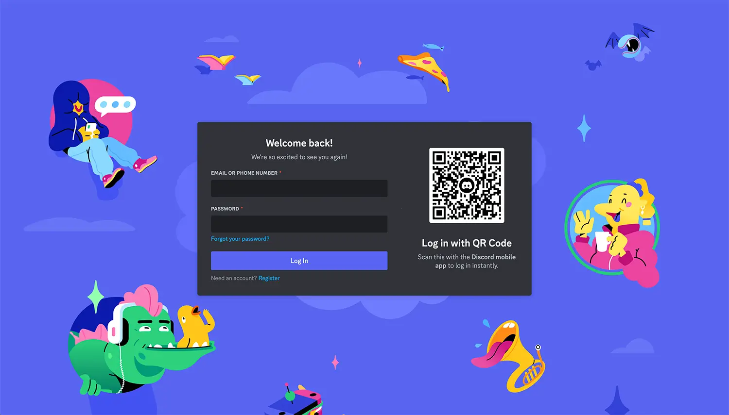 Discord Web Interface