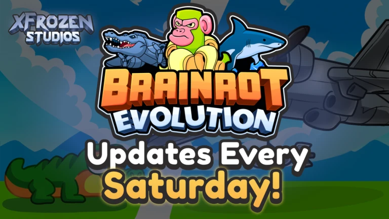 Brainrot Evolution Community background