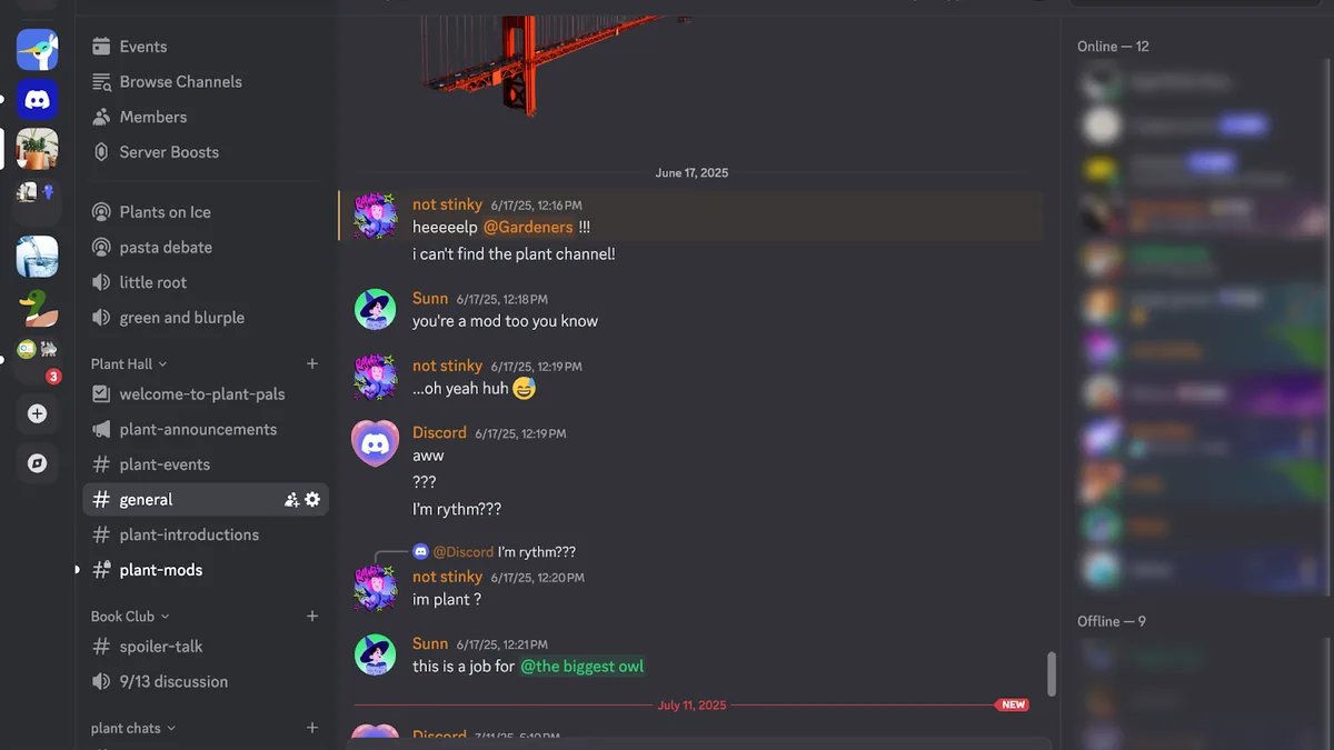 Chatting Servers Discord Server background