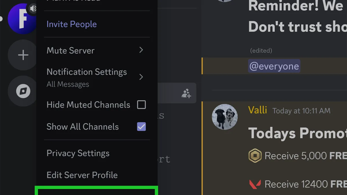 Finder Discord Server background