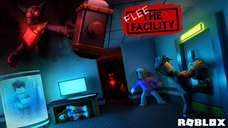 Flee the Facility Discord Server background